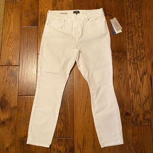 NYDJ White Skinny Jeans